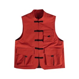 SKKI065 custom-made trendy hot pot restaurant catering service Fashion design breasted waistcoat Chinese restaurant catering service Catering service supplier SKKI065 custom-made trendy hot pot restaurant catering service Fashion design breasted waistcoat Chinese restaurant catering service Catering service supplier